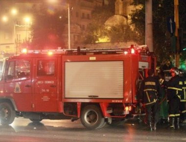 Δύο φωτιές χθες βράδυ στη Θεσσαλονίκη